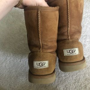 Short Ugg boots in Chestnut